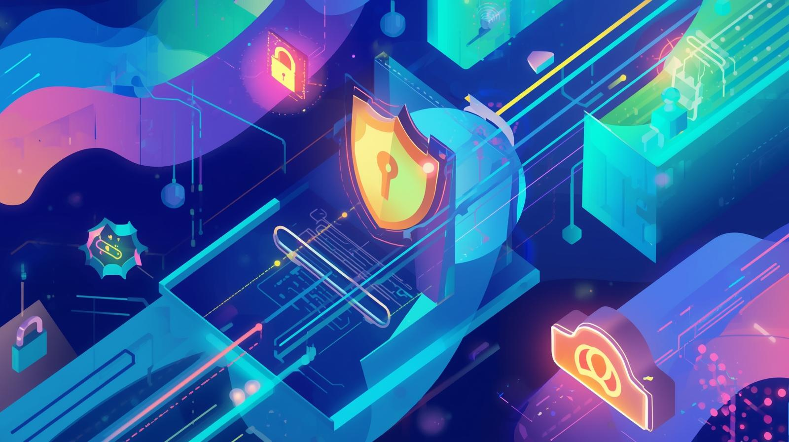 20260216CanvaEin Bild zum Thema Datenschutz für eine Website in hellen und bunten Farben ohne Text 